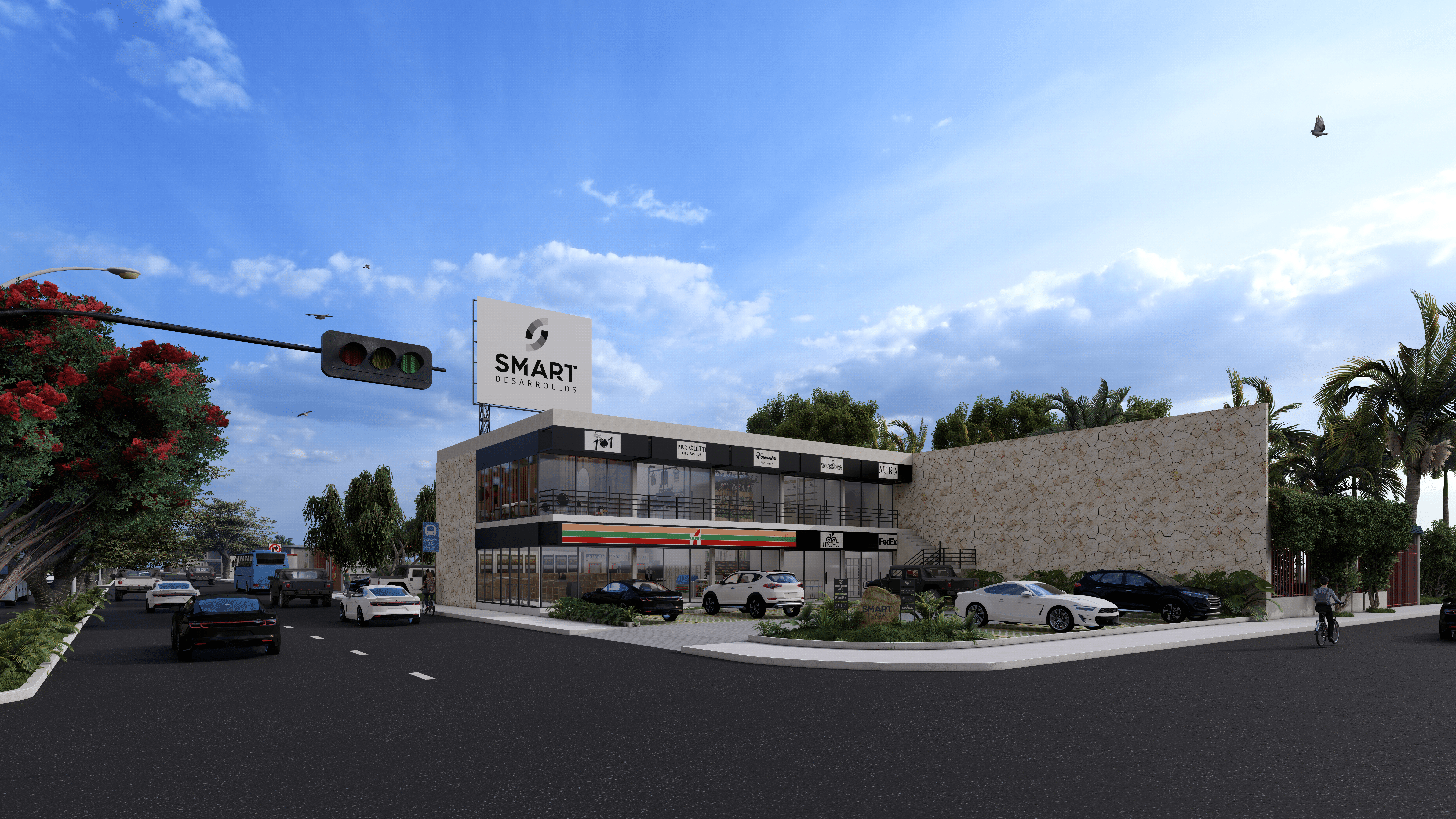 Smart Plaza - Vista principal