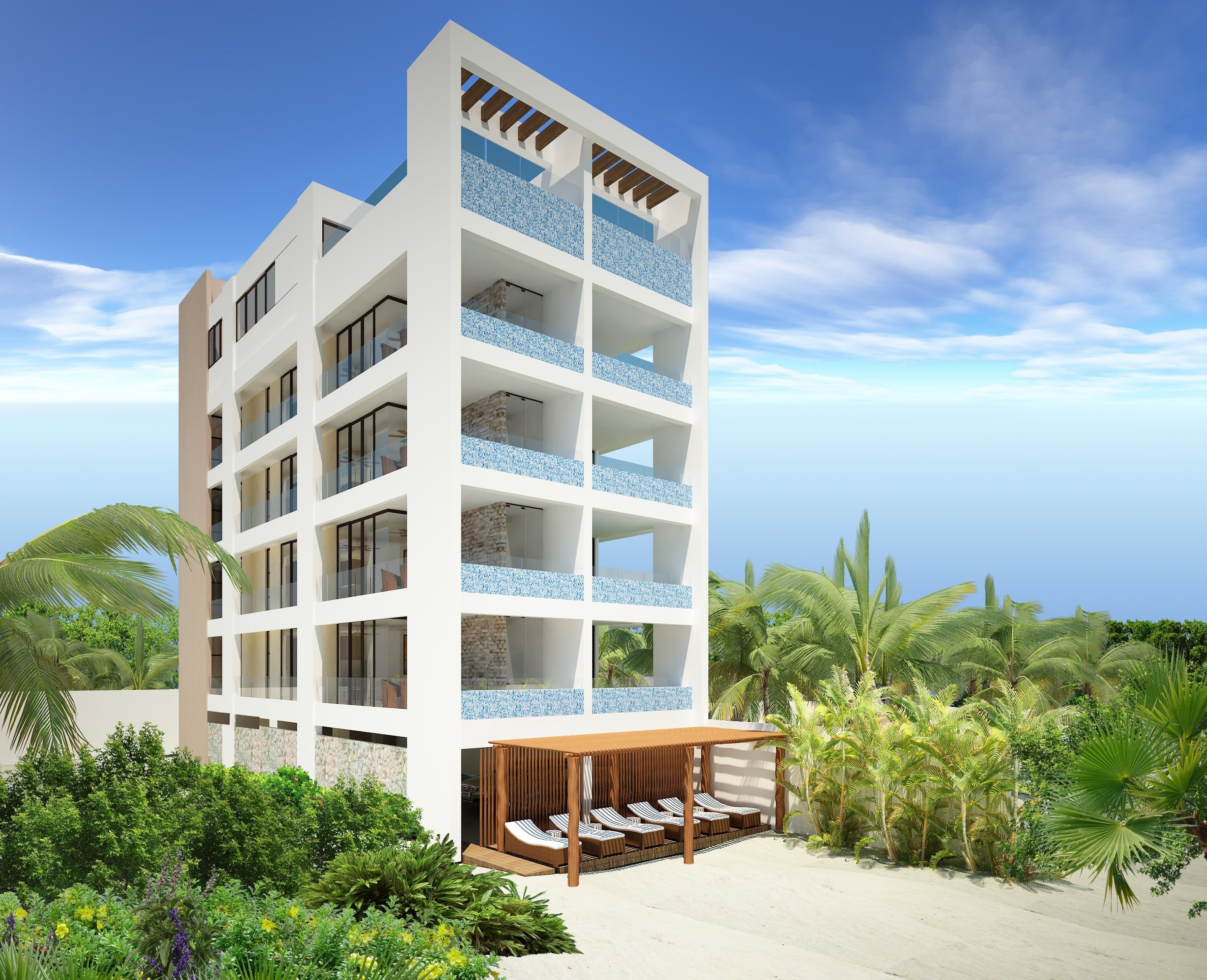 Departamento makai en Santa Clara, Yucatán - Dvelopers