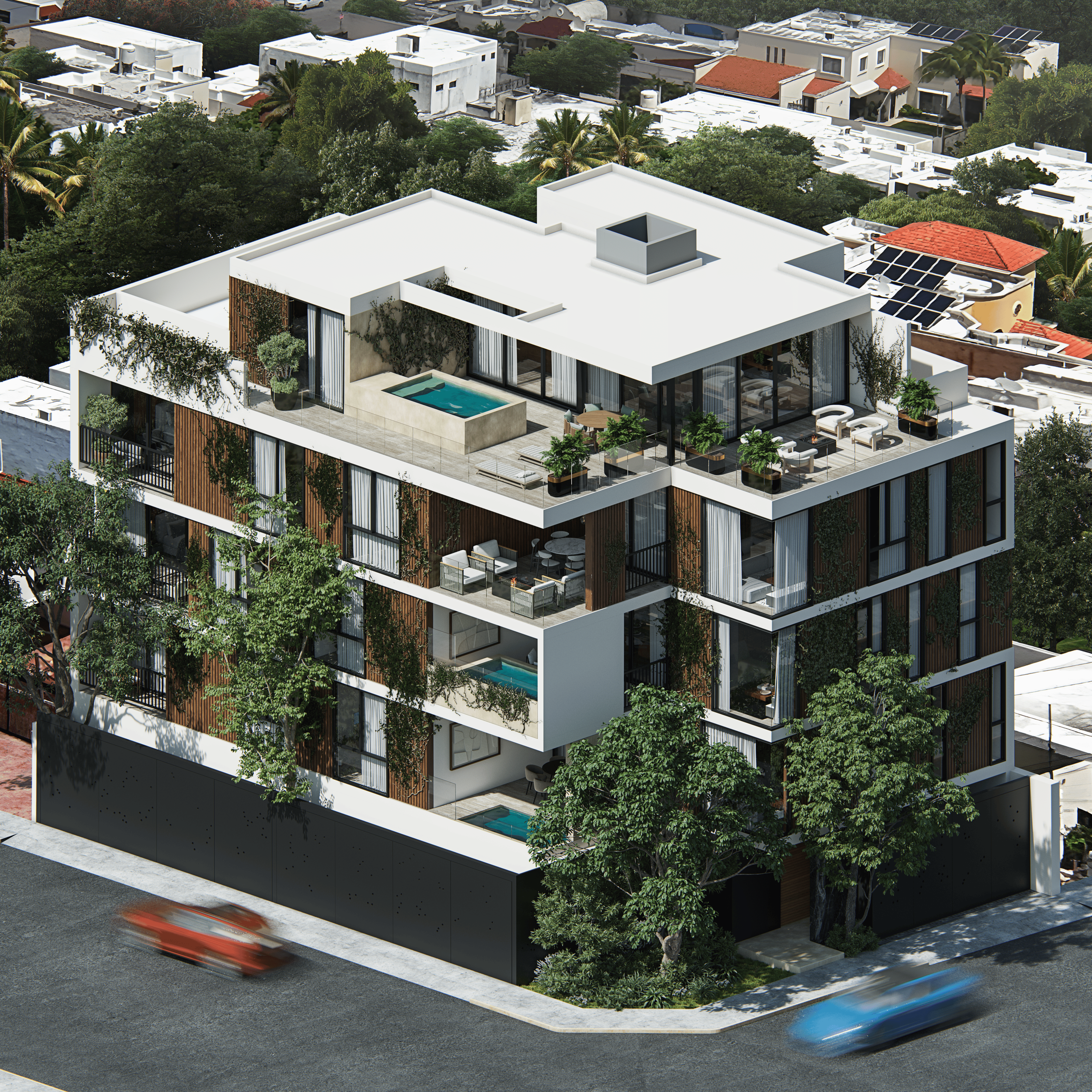 Departamento hyde  en San Ramón Nte, Yucatán - Dvelopers