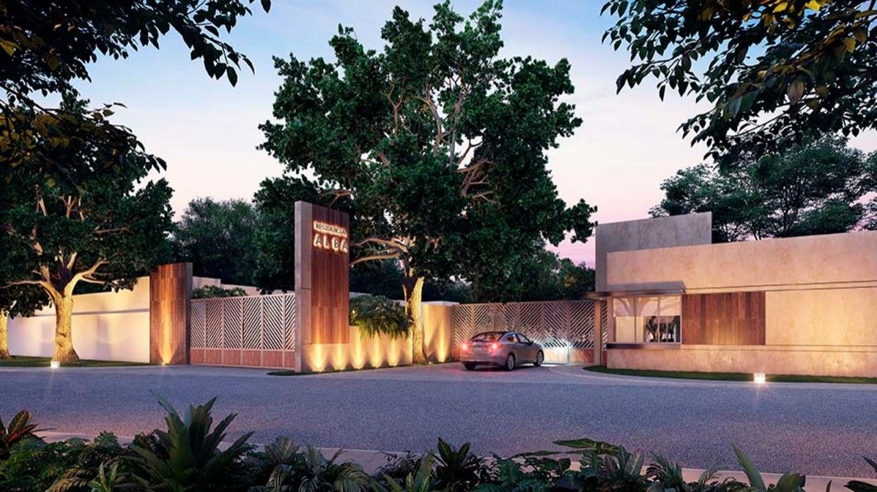 Casa alba en Conkal, Yucatán - Dvelopers