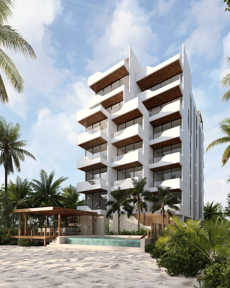 Departamentos blancamar en Telchac Puerto, Yucatán - Dvelopers