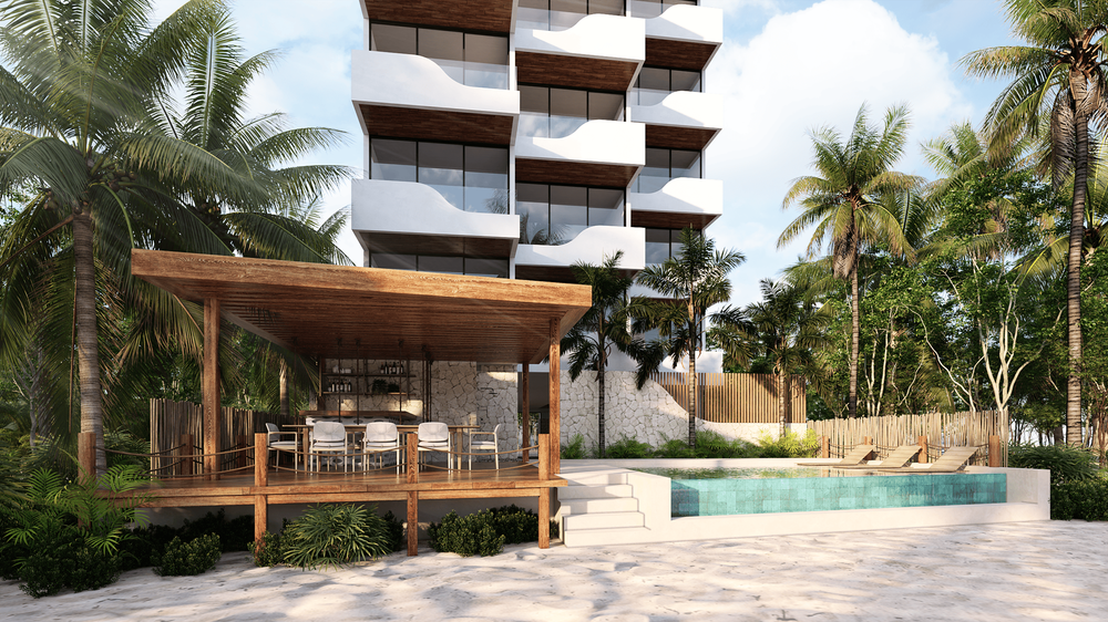 Departamentos a la venta en Telchac Puerto, Yucatán