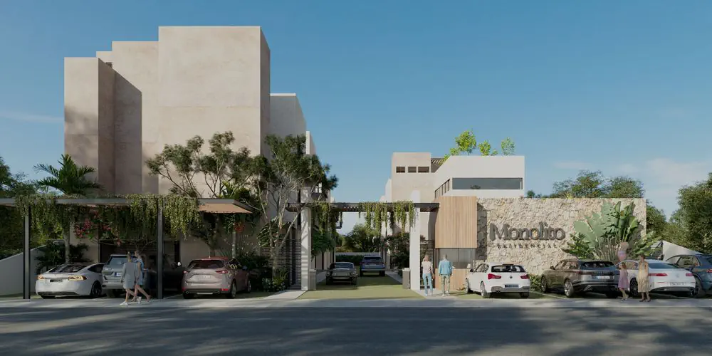 Departamentos monolito en Cholul, Yucatán - Dvelopers