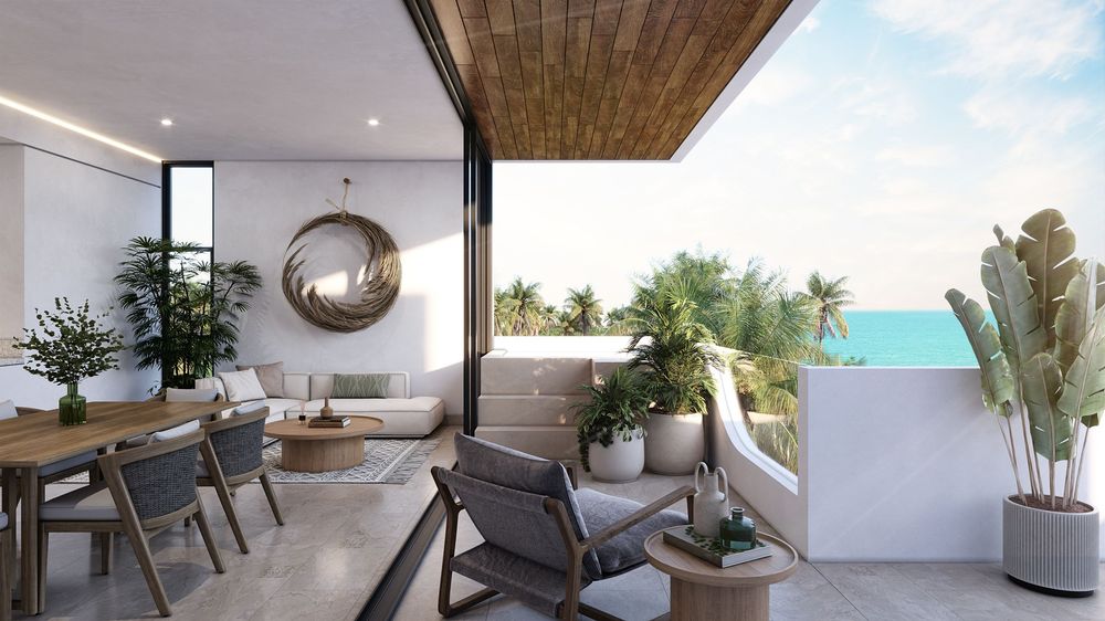 Departamentos a la venta en Telchac Puerto, Yucatán