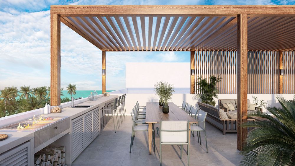 Departamentos a la venta en Telchac Puerto, Yucatán