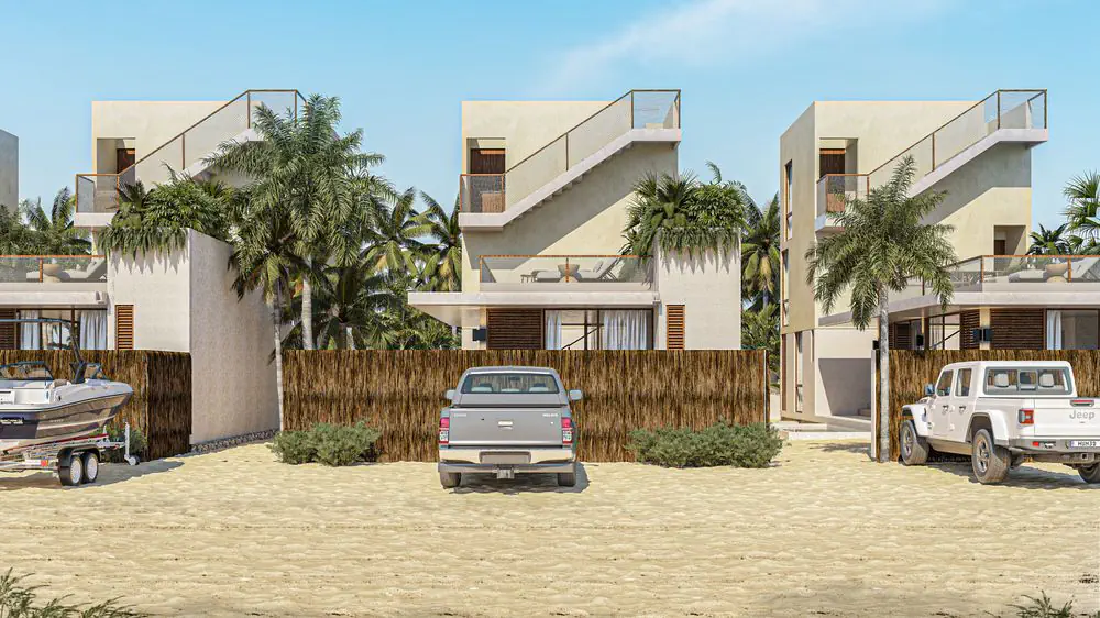 Casas villas costera en Chicxulub Puerto, Yucatán - Dvelopers