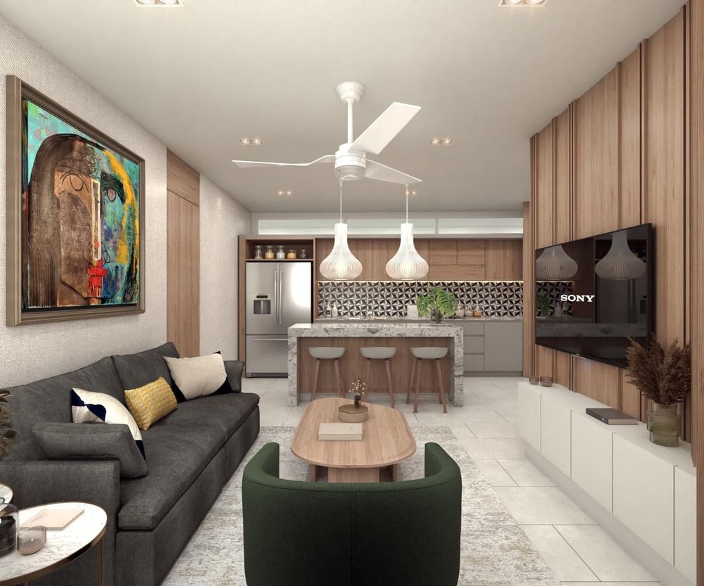 Departamentos a la venta en Montecristo, Mérida, Yucatán