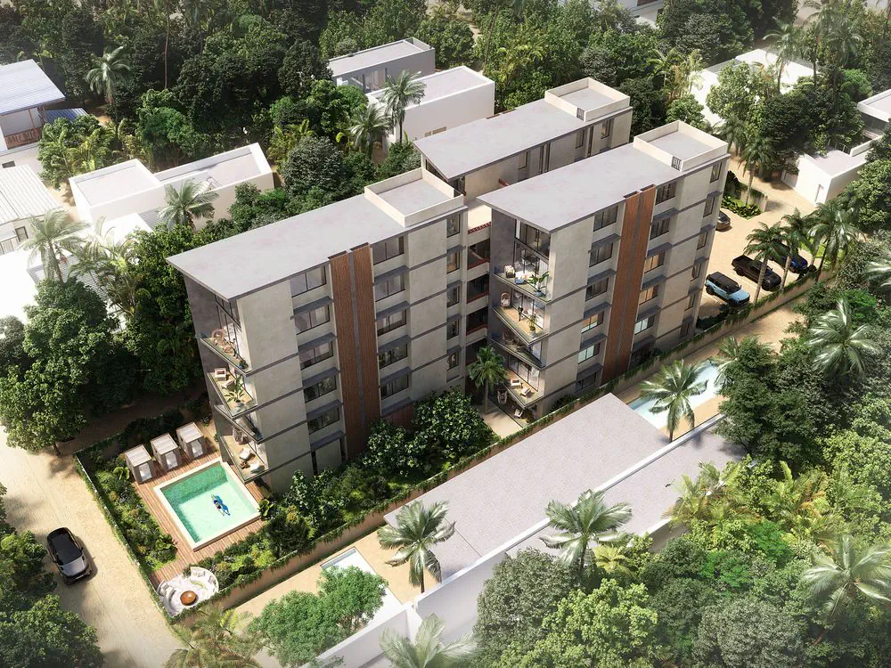 Departamentos xu elemental habitat en Chicxulub Puerto, Yucatán - Dvelopers