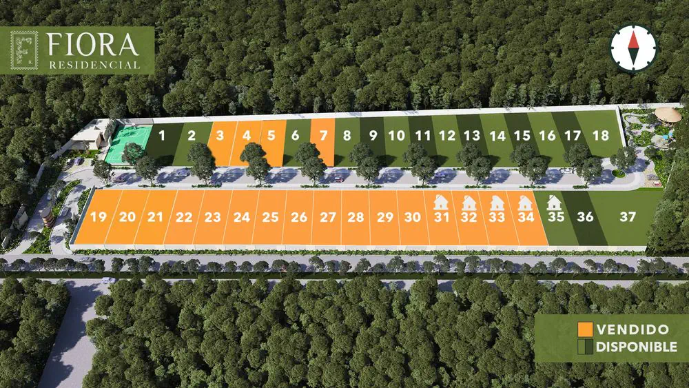 Fiora Residencial (Lotes), Terreno en Yucatán, Mérida — imagen 7 | Tradda Capital