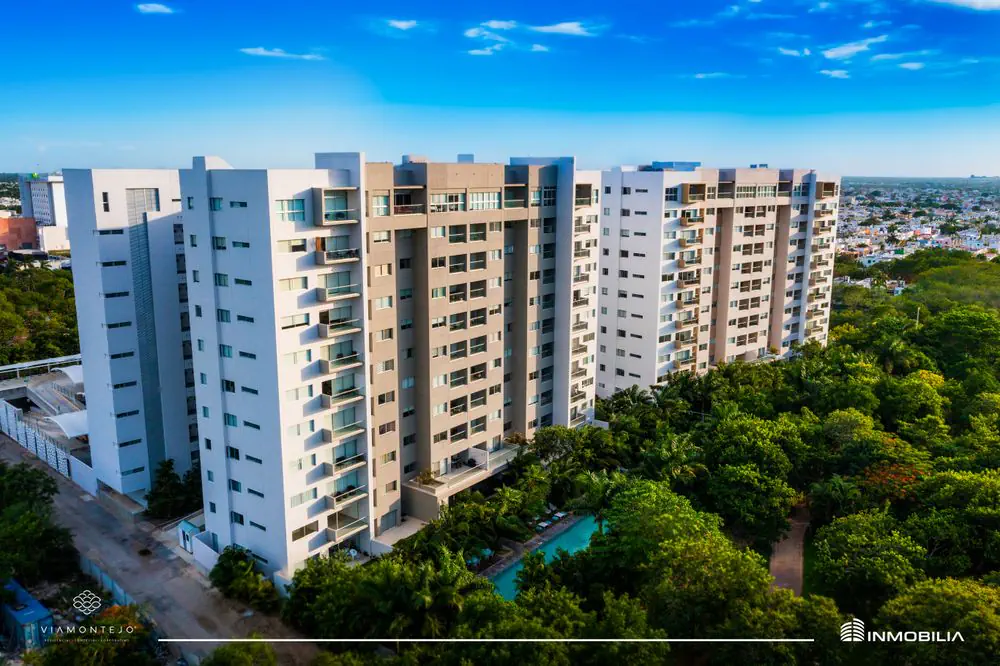 Departamentos via montejo atlantida & oceana en Periférico Norte, Yucatán - Dvelopers