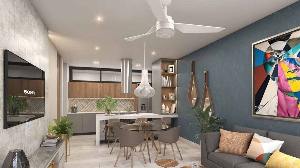 Departamentos a la venta en Montecristo, Mérida, Yucatán