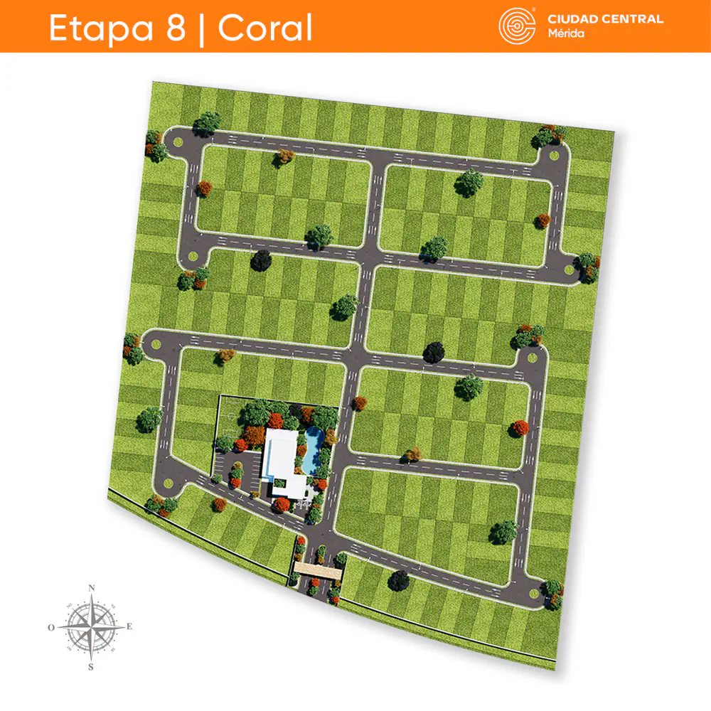 CIUDAD CENTRAL - Coral, Terreno en Yucatán, Mérida — imagen 13 | Tradda Capital