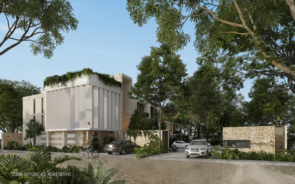 Departamentos remolino  en Temozón Norte, Yucatán - Dvelopers