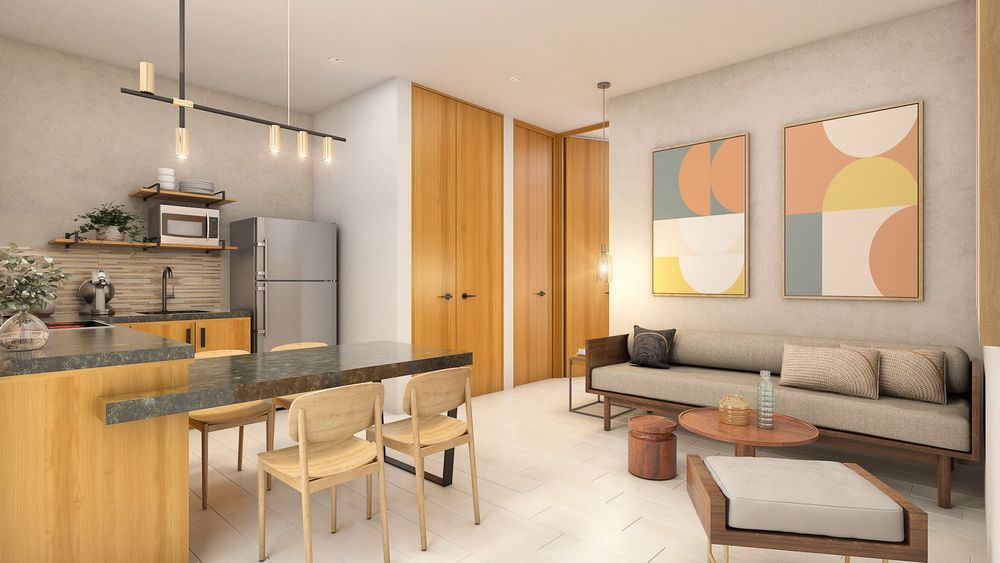 Departamentos a la venta en Dzitya, Mérida, Yucatán