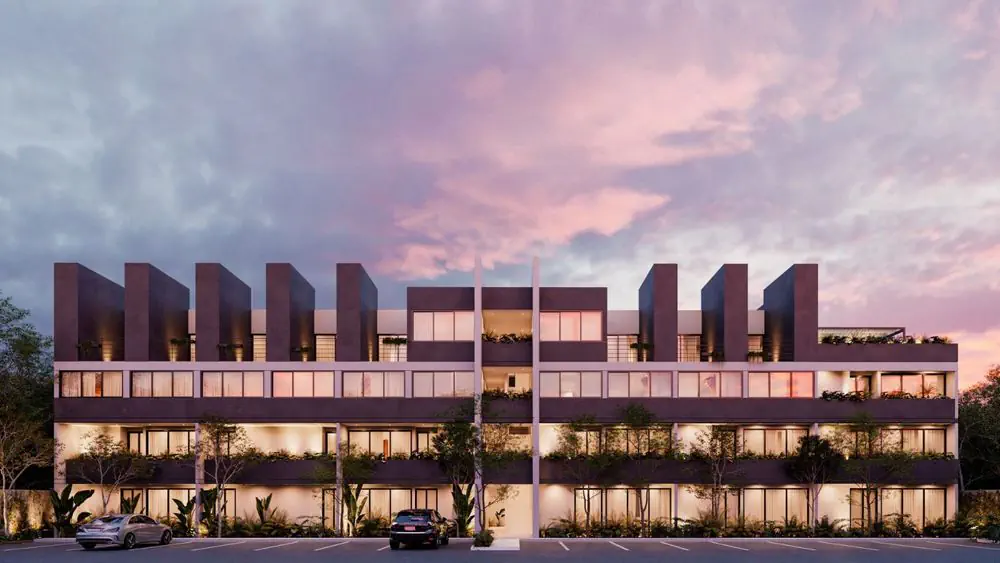 Departamentos malta en Temozón Norte, Yucatán - Dvelopers