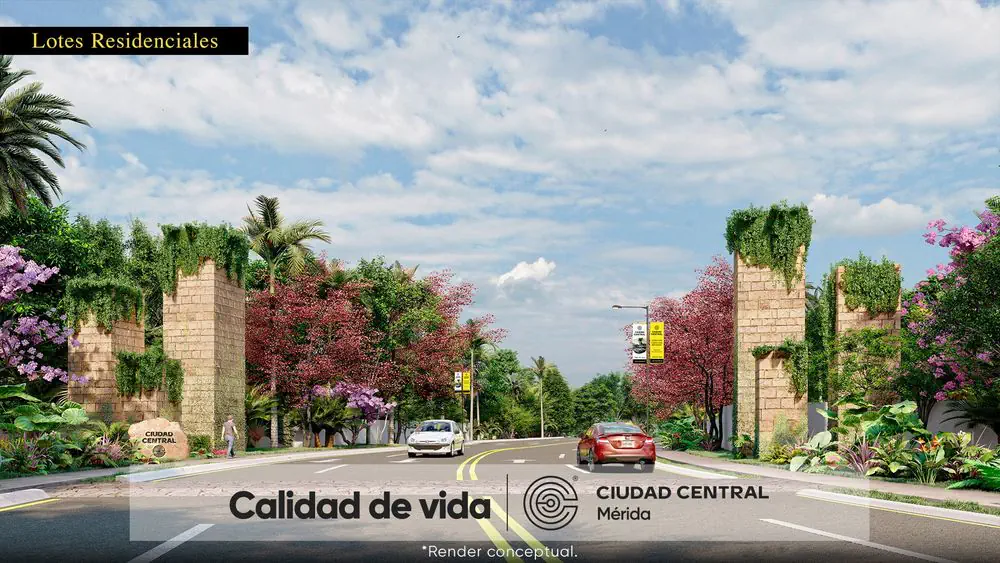 CIUDAD CENTRAL - Coral, Terreno en Yucatán, Mérida — imagen 11 | Tradda Capital