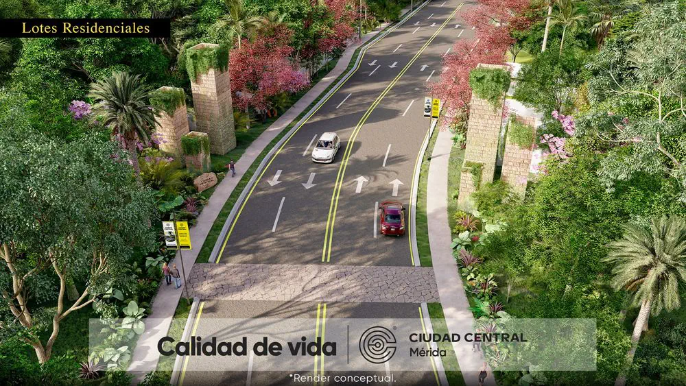 CIUDAD CENTRAL - Coral, Terreno en Yucatán, Mérida — imagen 12 | Tradda Capital