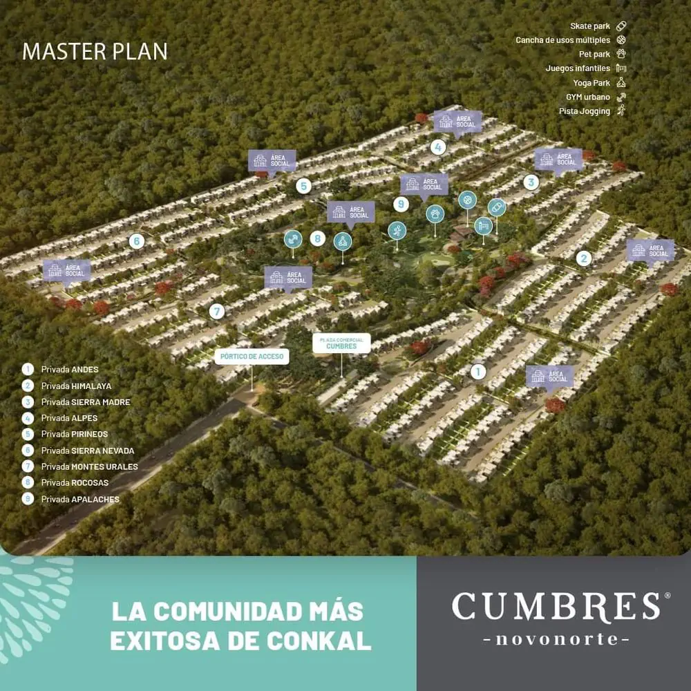 Cumbres Novonorte, Casa en Conkal, Mérida — imagen 30 | Tradda Capital