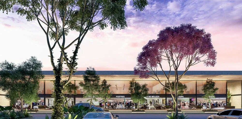 Locales patio central en Carr. Mérida – Progreso, Yucatán - Dvelopers