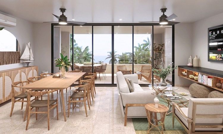 Departamentos a la venta en Telchac Puerto, Yucatán