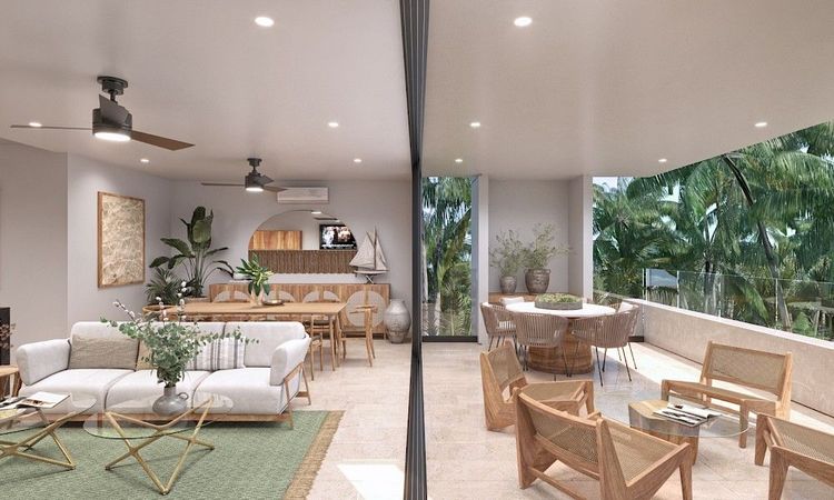 Departamentos a la venta en Telchac Puerto, Yucatán