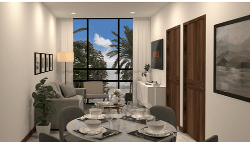 Departamentos a la venta en Zona Country, Mérida, Yucatán