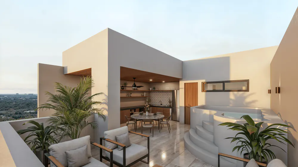 Maimará, Departamento en Temozón Norte, Mérida — imagen 9 | Tradda Capital
