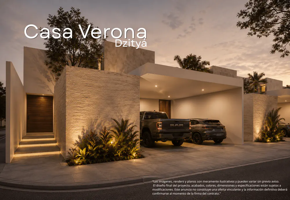 Casas casas verona dzitya en Dzityá, Yucatán - Dvelopers