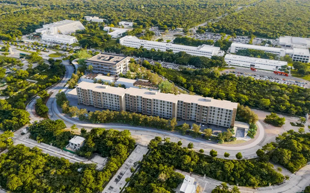Departamentos campus country, residencial en Chablekal, Yucatán - Dvelopers
