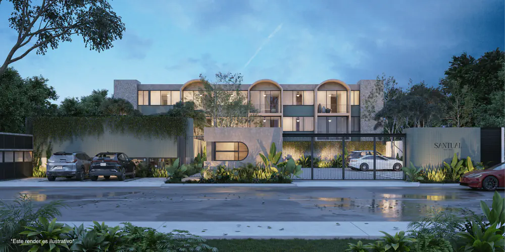 Departamentos santual en Temozón Norte, Yucatán - Dvelopers