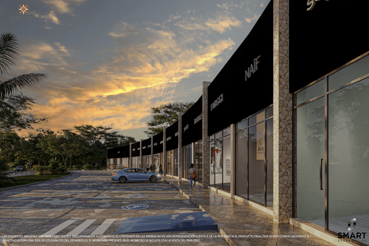 Preventa Locales plaza frida smart locales comerciales en Yucatán